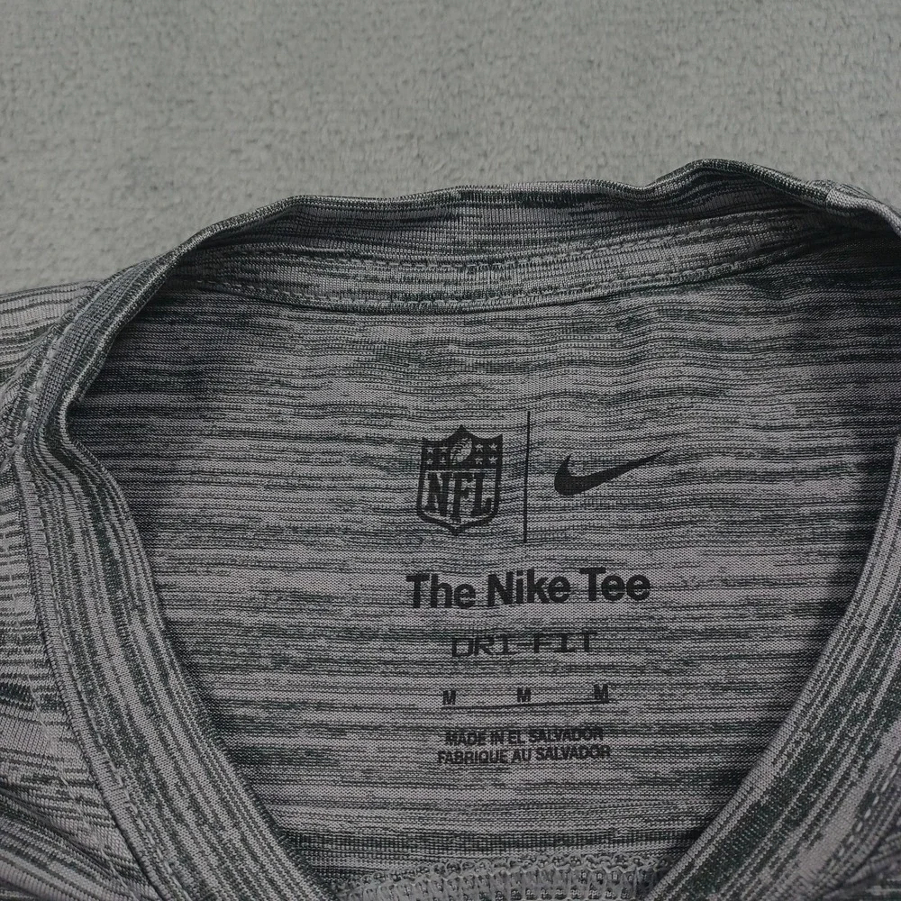 Kansas City‎ Chiefs Shirt Womens Medium Gray Nike NFL Football